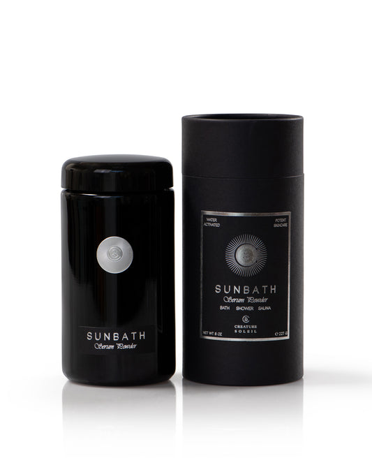 SUNBATH SERUM POWDER MIRON GLASS