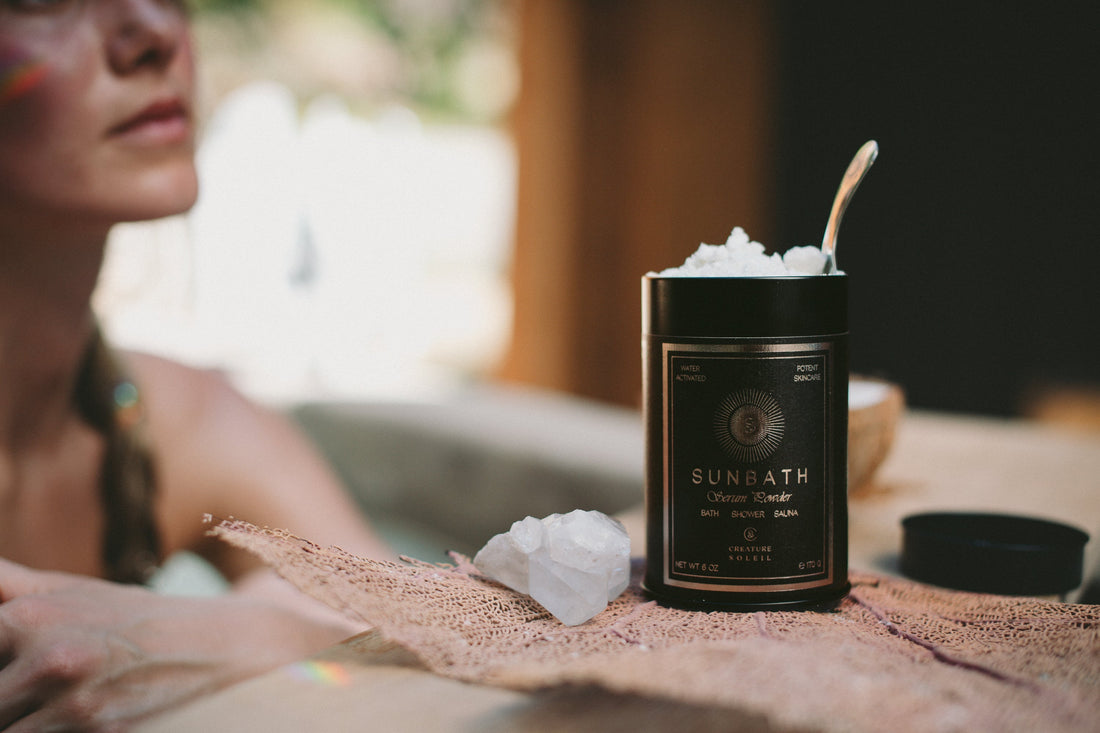 THE ANTIOXIDANT MATRIX AND HOW TO USE SUNBATH SERUM POWDER