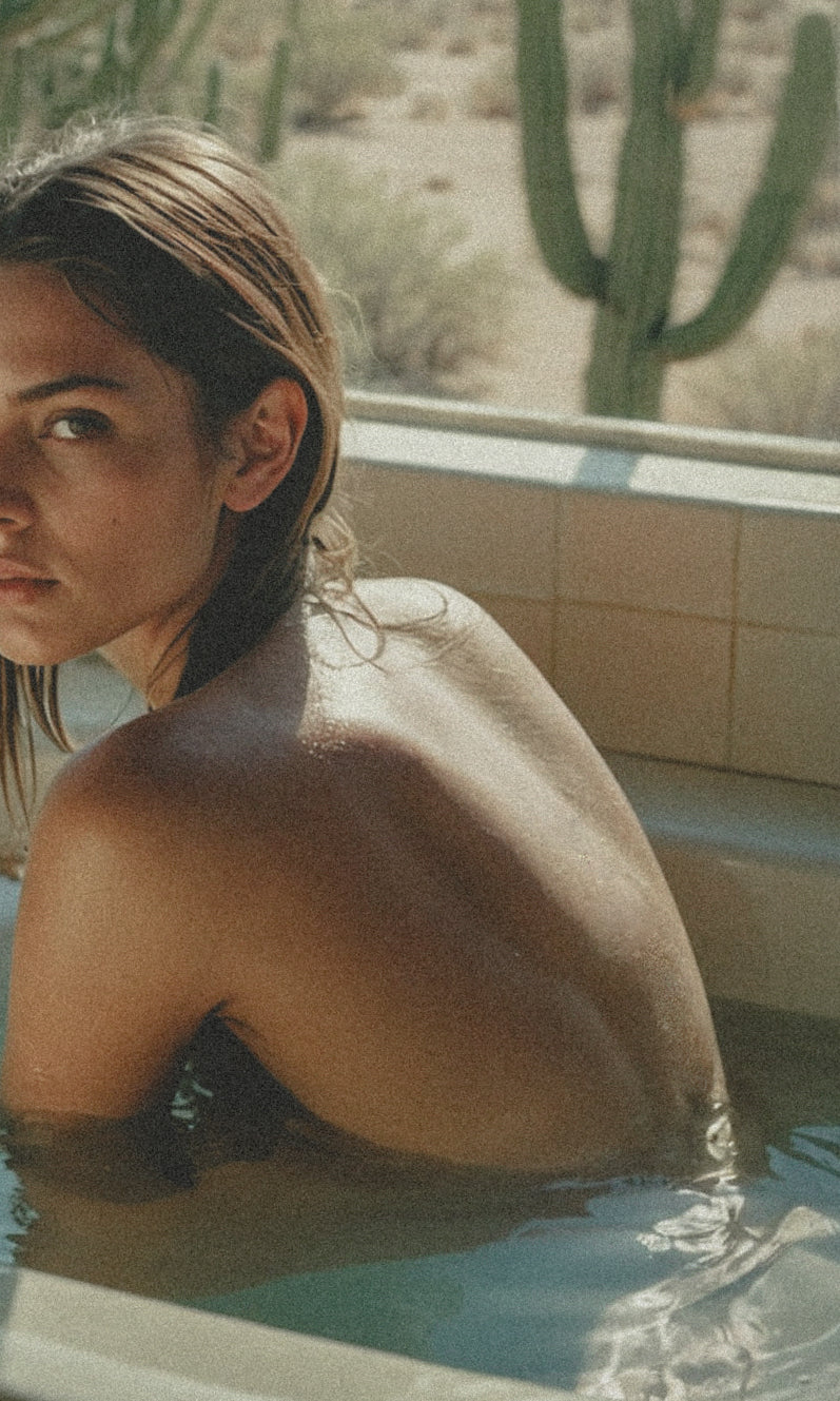 WHAT IF A BATH COULD CREATE MORE BEAUTIFUL SKIN?