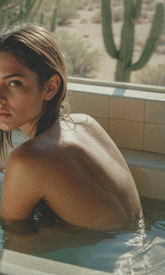 WHAT IF A BATH COULD CREATE MORE BEAUTIFUL SKIN?