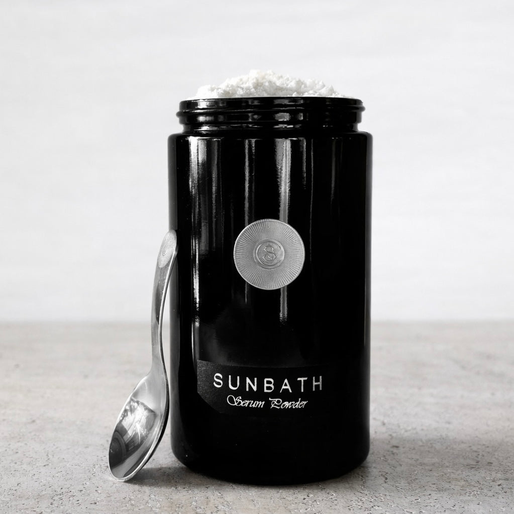 SUNBATH SERUM POWDER MIRON GLASS