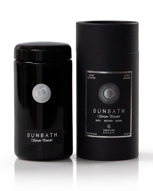 SUNBATH SERUM POWDER MIRON GLASS